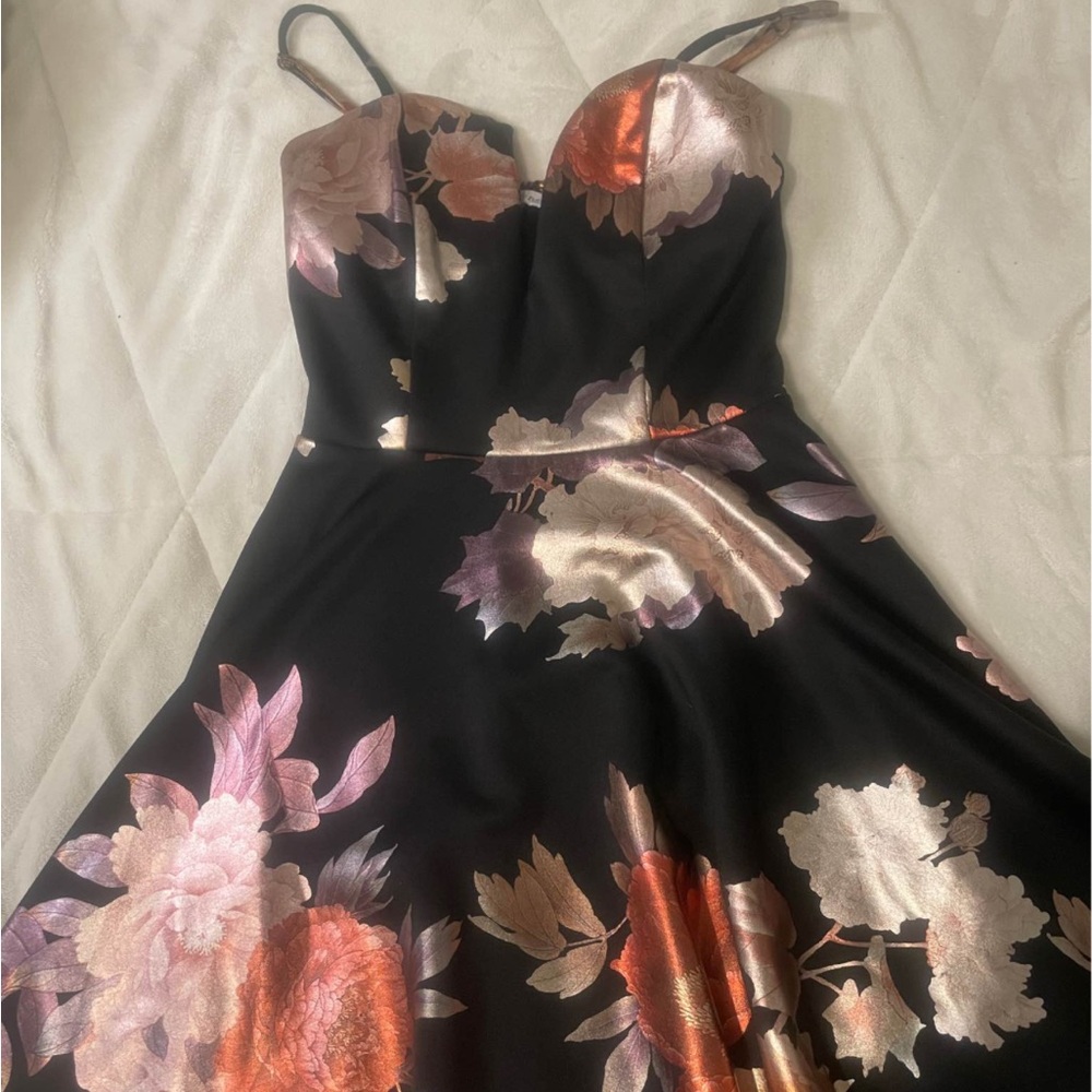 Charlotte Russe - Homecoming Floral Design Dress